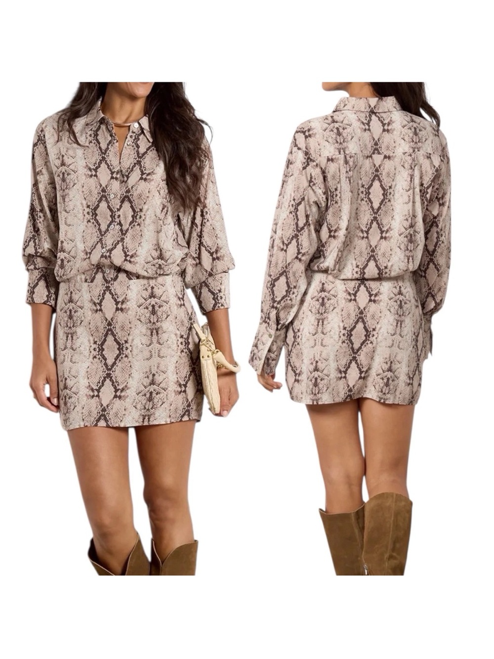 Pistola Knox Mini Dress Python NWT Size Small